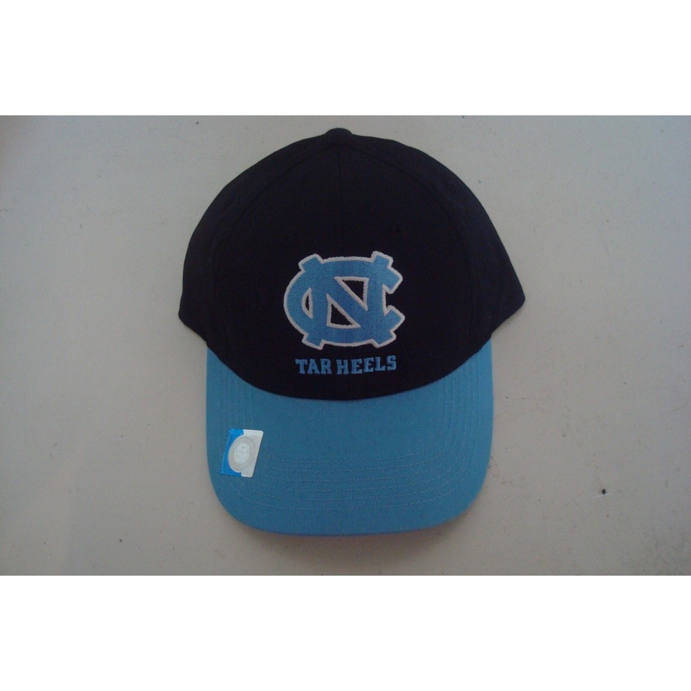 NORTH CAROLINA‎ TAR HEELS  STRAPBACK  DEADSTOCK HAT CAP VINTAGE H4